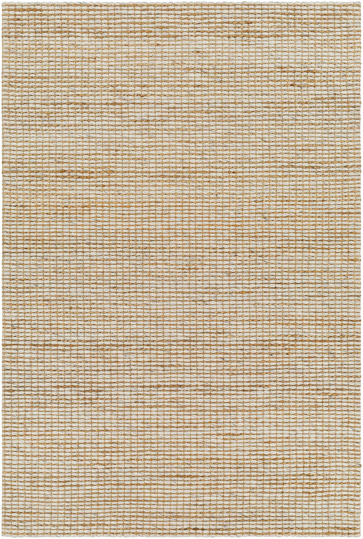 Riki Cream Jute-Wool Blend Rug