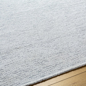 Isako Light Blue Solid Washable Rug - Promo