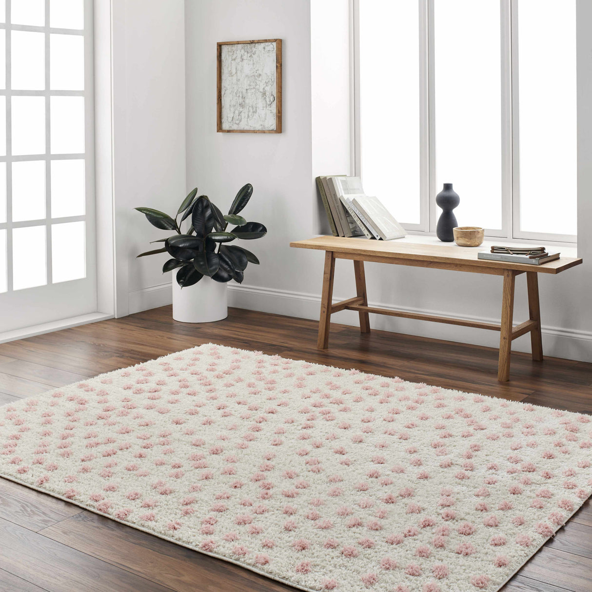 Bernt Beige Area Rug