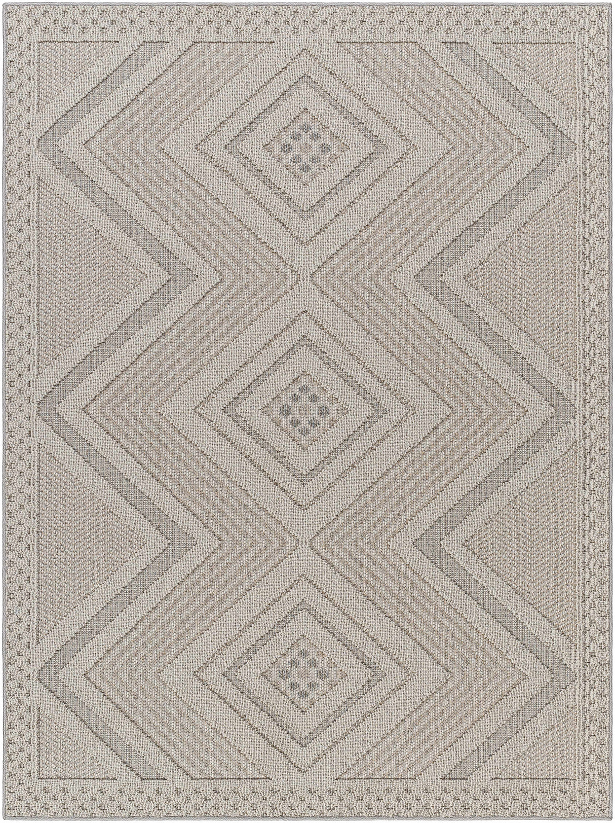 Aimee Natural Gray Area Rug - Clearance