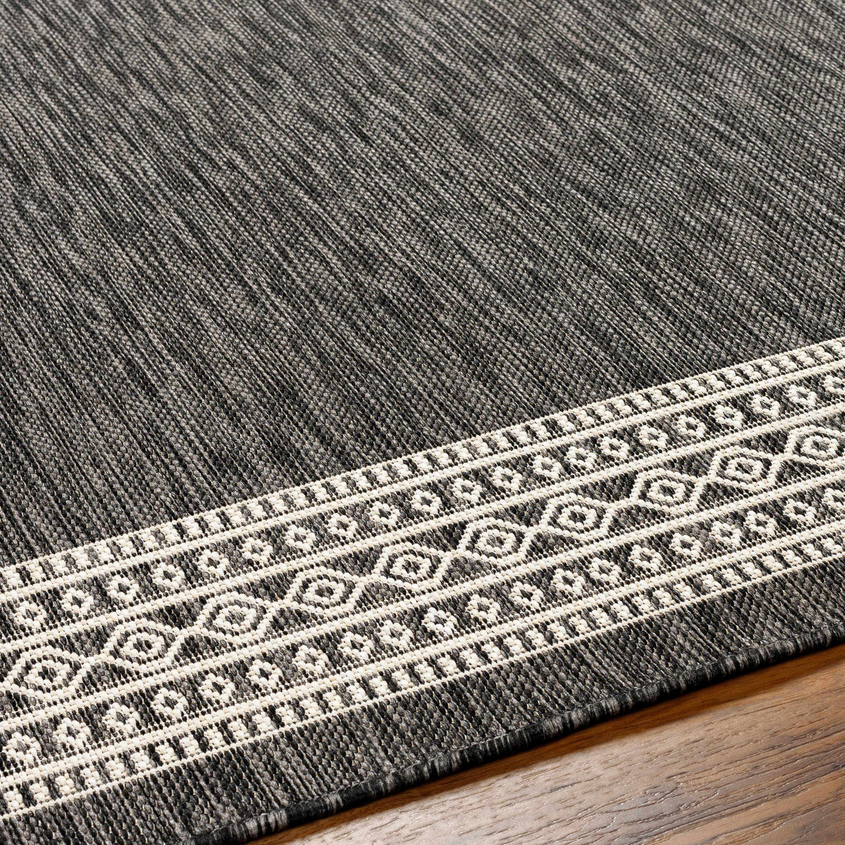 Aleli Black & White Area Rug - Promo