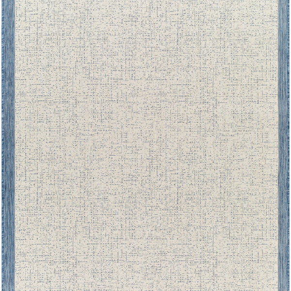 Demas Blue & Cream Area Rug - Clearance