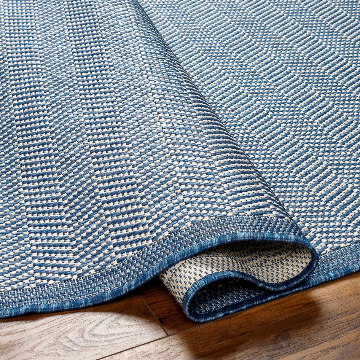 Genet Blue Area Rug - Clearance