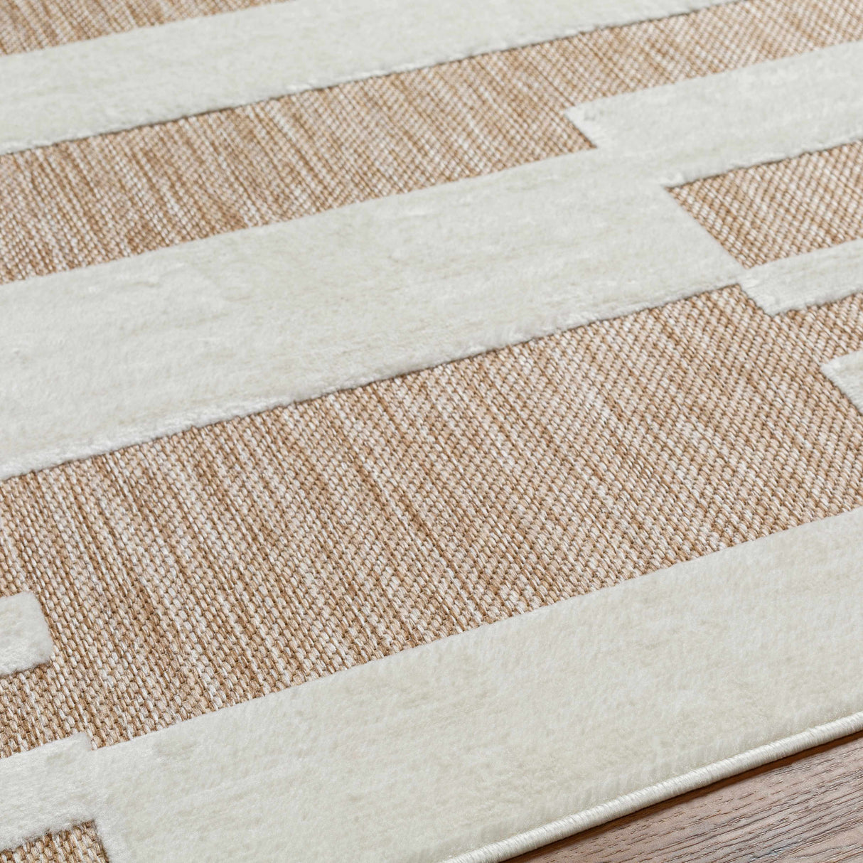 Nita Tan Outdoor Rug - Clearance