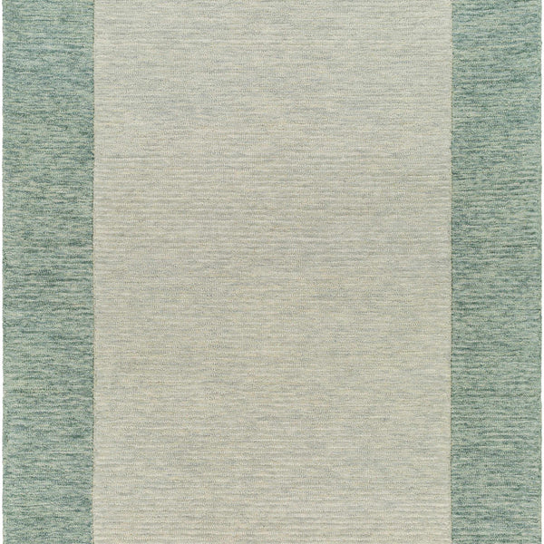 Amadi Green Wool Area Rug