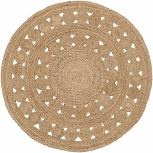 Stafford Round Jute Rug - Clearance
