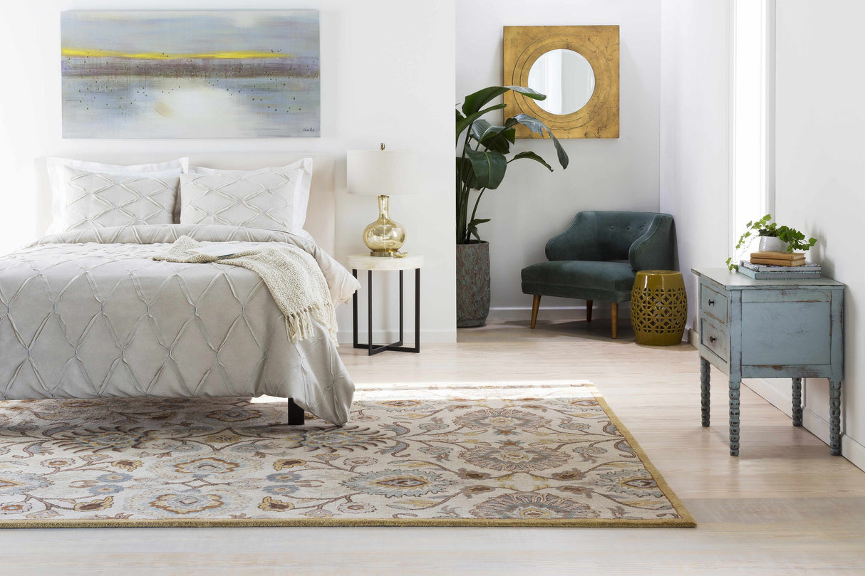 Conesus Hand Tufted Tan 1012 Area Rug