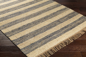 Stapleford Striped Jute Carpet - Clearance