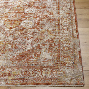 Strathbogie Traditional Red Area Rug