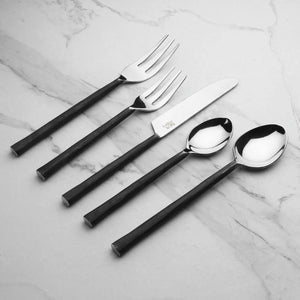 INOX Artisans Sundance Flatware, 5-Pc. Place Setting in Black