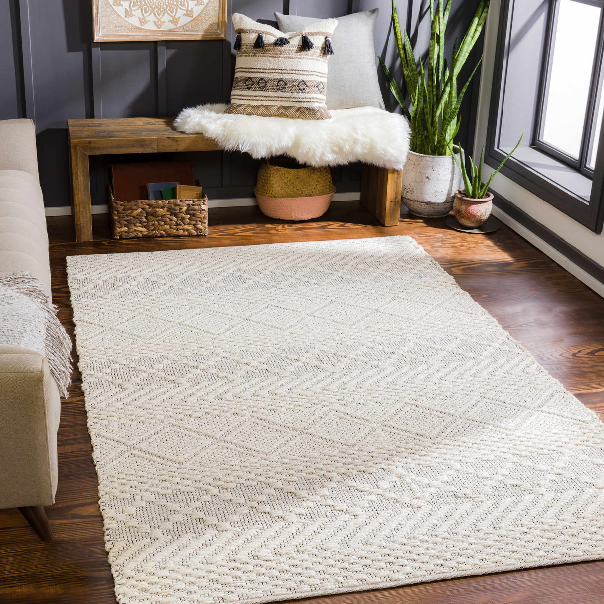 Sungurlu Jute Carpet - Clearance