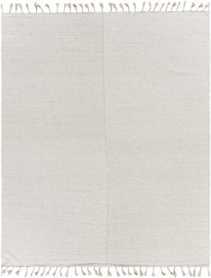 Abhay Cream Wool Area Rug - Clearance