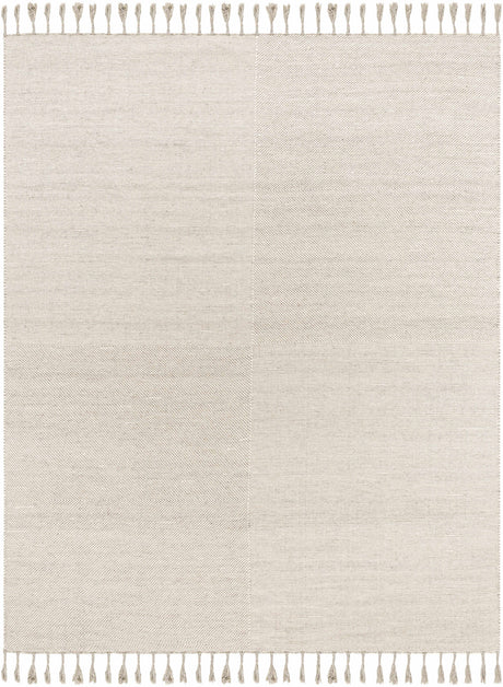 Abhay Beige Wool Area Rug - Clearance
