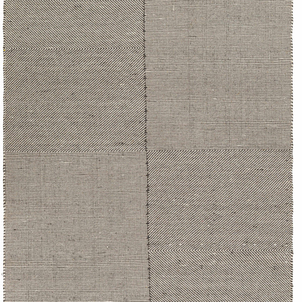 Abhay Gray Wool Area Rug - Clearance