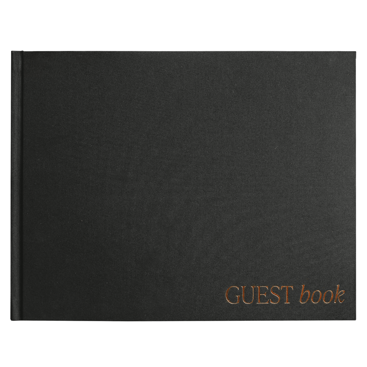 Black Guest Book | Sweet Water Decor