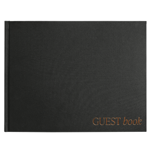 Black Guest Book | Sweet Water Decor
