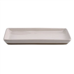Cream Stoneware Tray | Sweet Water Decor