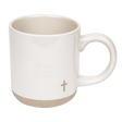 Cross 14oz Stoneware Coffee Mug | Sweet Water Decor