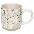 Floral 14oz. Stoneware Coffee Mug | Sweet Water Decor