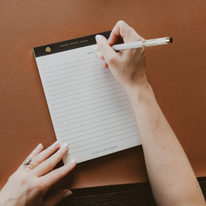 Gold Rivet Basic Notepad | Sweet Water Decor