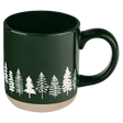 Pine Trees 14oz Stoneware Coffee Mug | Sweet Water Decor