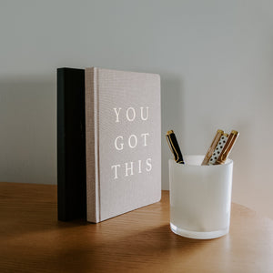 You Got This Fabric Journal | Sweet Water Decor
