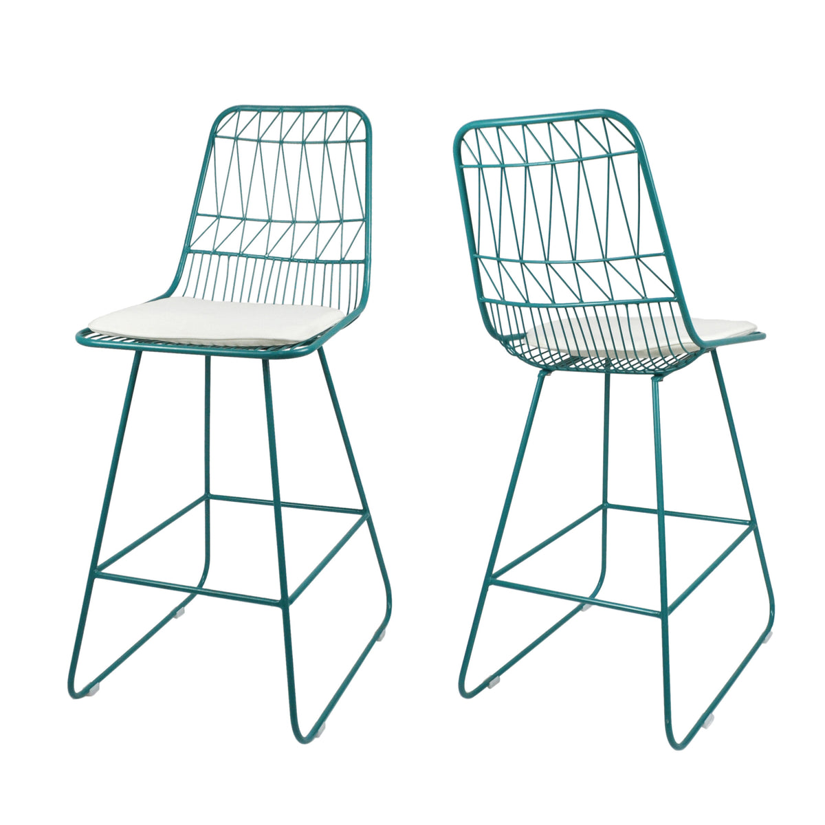 Niez Outdoor Wire Counter Stool Set