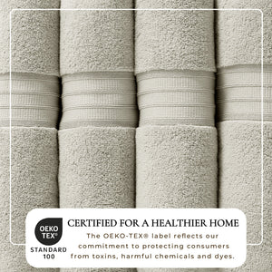 100% Cotton Premium Bath Towel Set - Chiara Collection