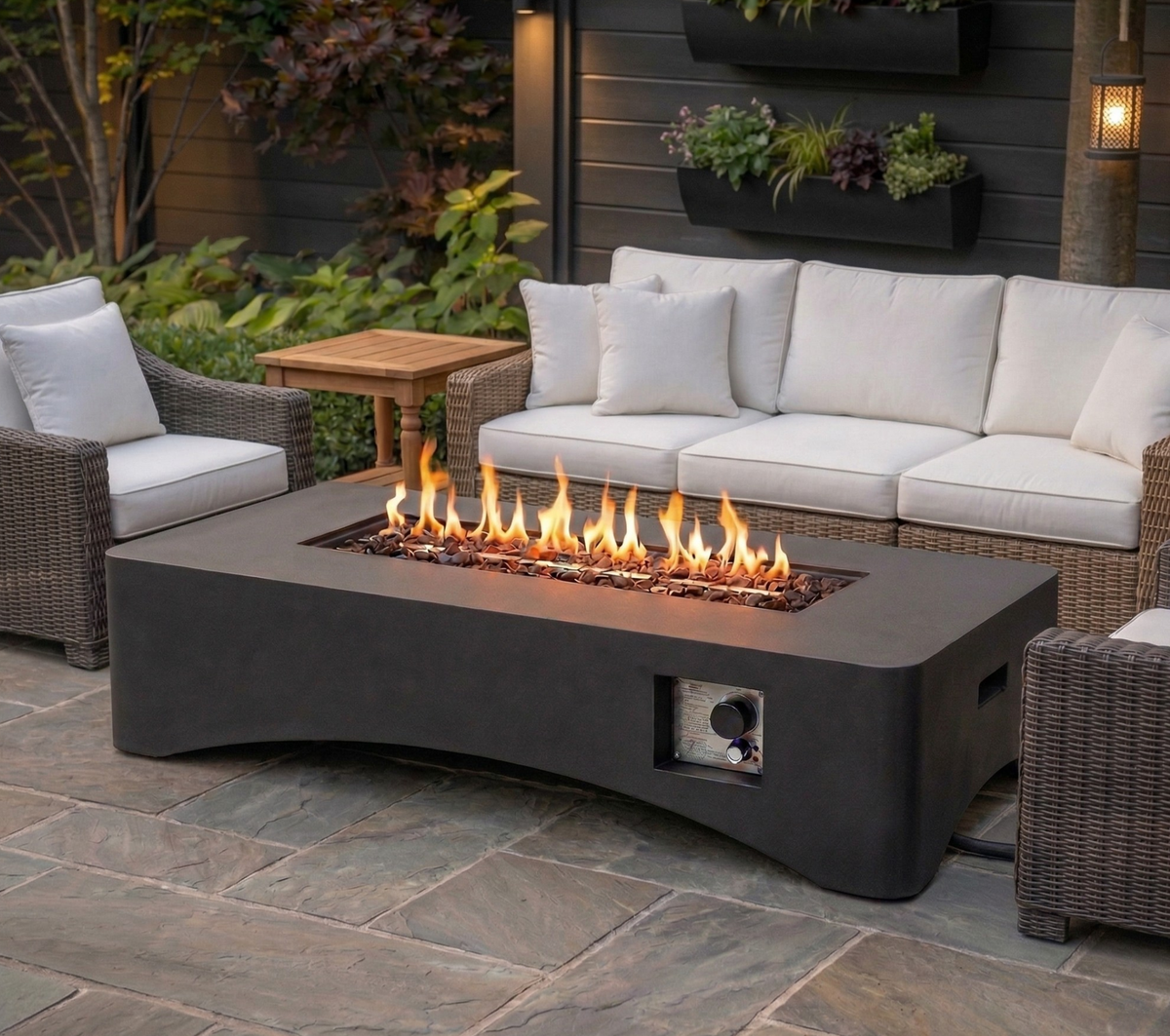 TaeweForm 56" Propane Fire Pit Table - view 2