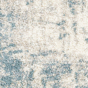 Tagas Abstract Gray Plush Rug