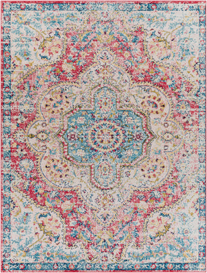 Simsbury Red Area Rug