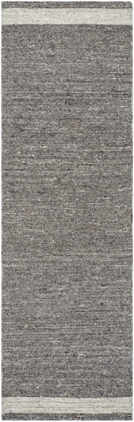 Tiran Gray Wool Area Rug
