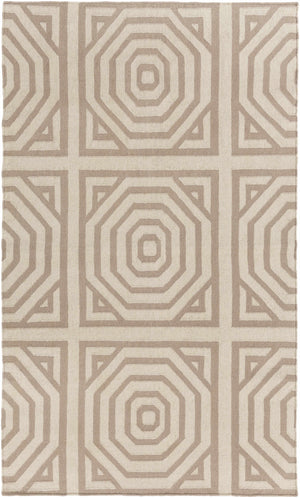Terlton Ivory Greek Geometric Rug - Clearance