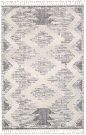 Thornburg High/Low Pile Rug with Tassels - Clearance