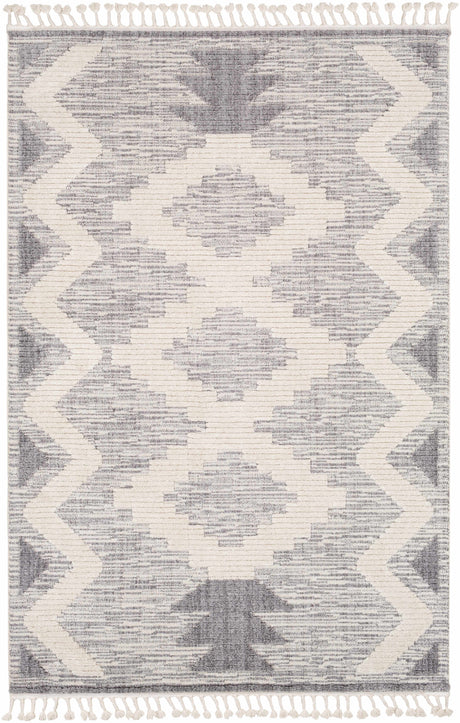 Thornburg High/Low Pile Rug with Tassels - Clearance