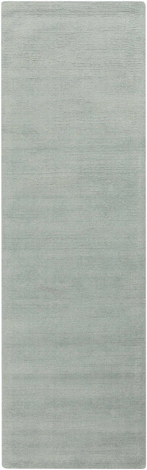 Brockton Solid Dusty Sage Wool Rug