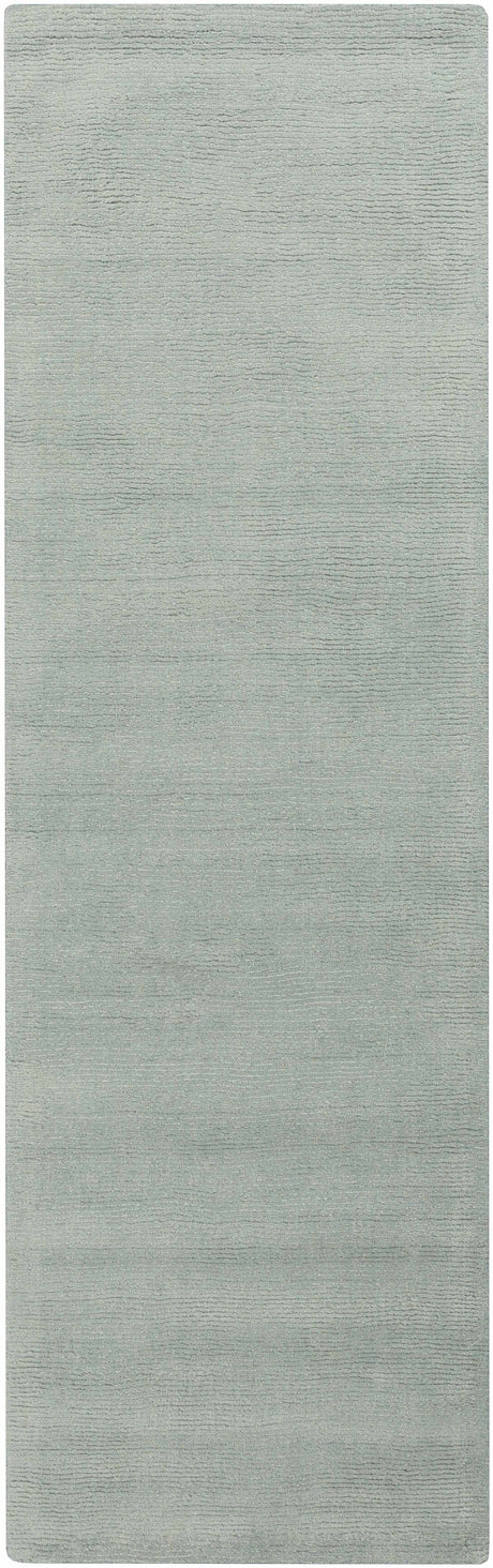 Brockton Solid Dusty Sage Wool Rug