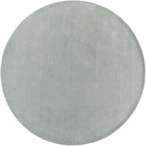 Brockton Solid Dusty Sage Wool Rug