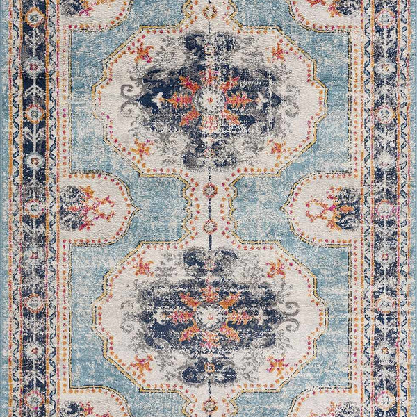 Tigried Turquoise 2308 Area Rug - Clearance