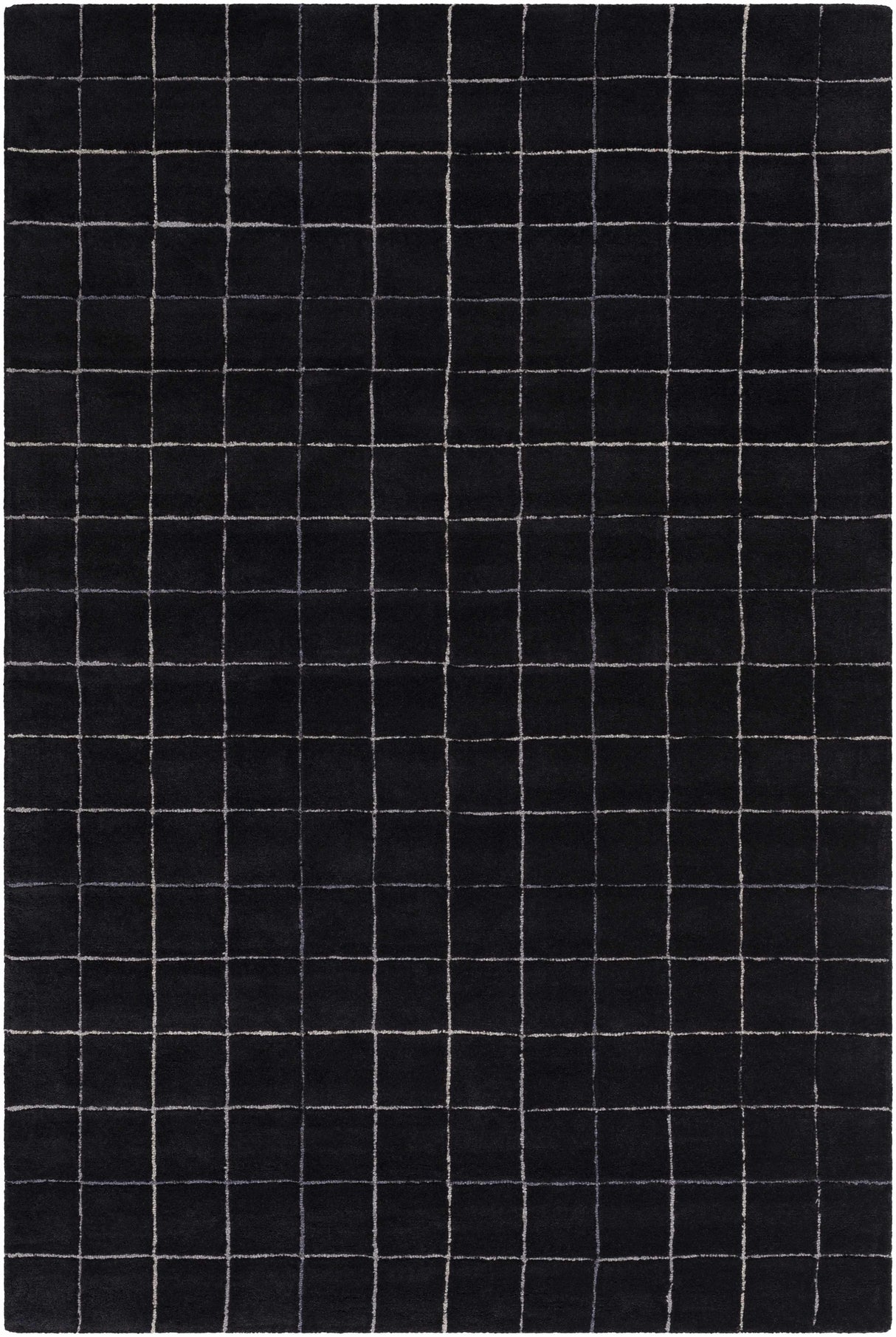 Toshi Jet Black Area Rug