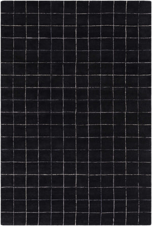 Toshi Jet Black Area Rug