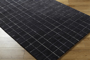 Toshi Jet Black Area Rug
