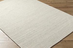 Tevah Siver Wool Rug