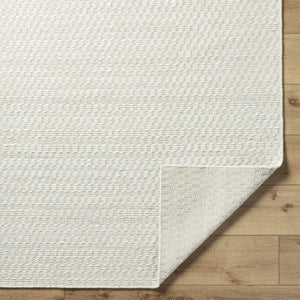 Tevah Siver Wool Rug