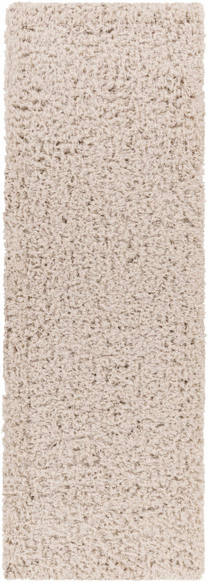 Siari Solid Oatmeal Shag Rug