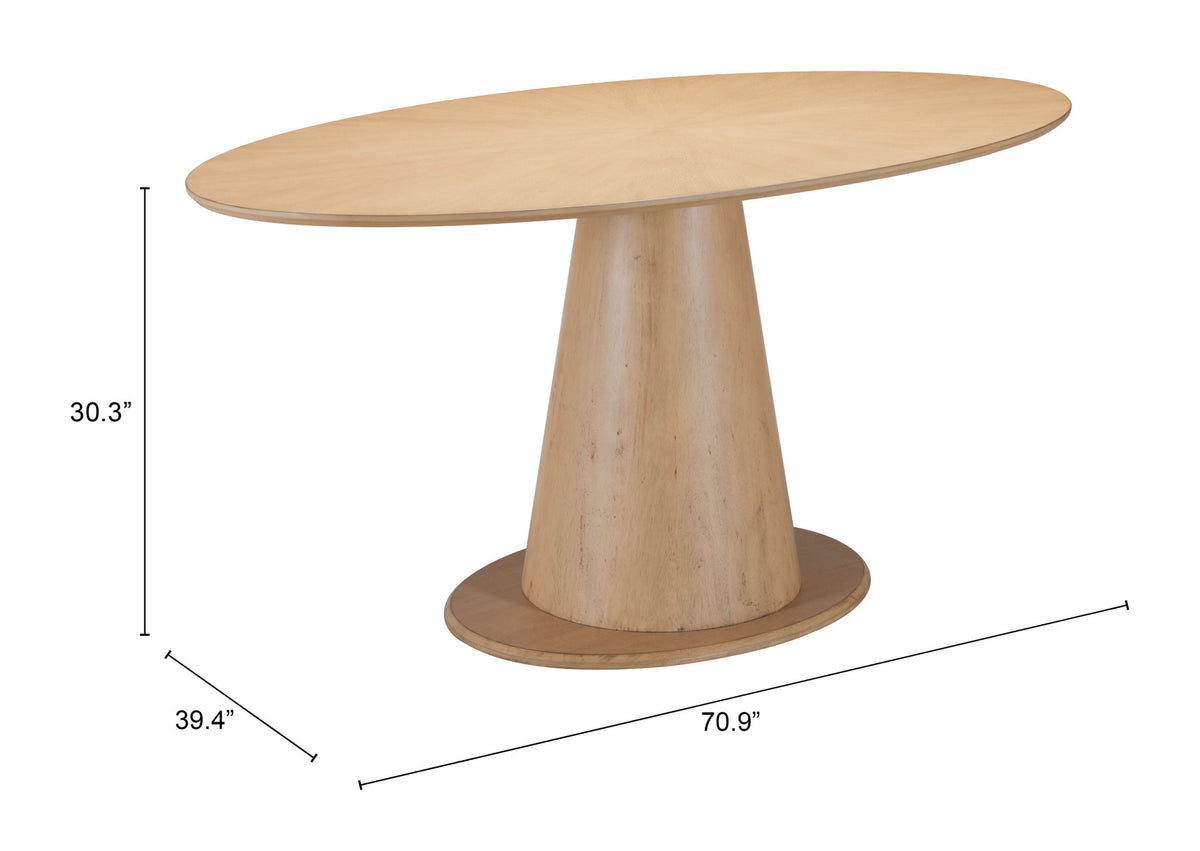 Zuo Modern Disque Dining Table