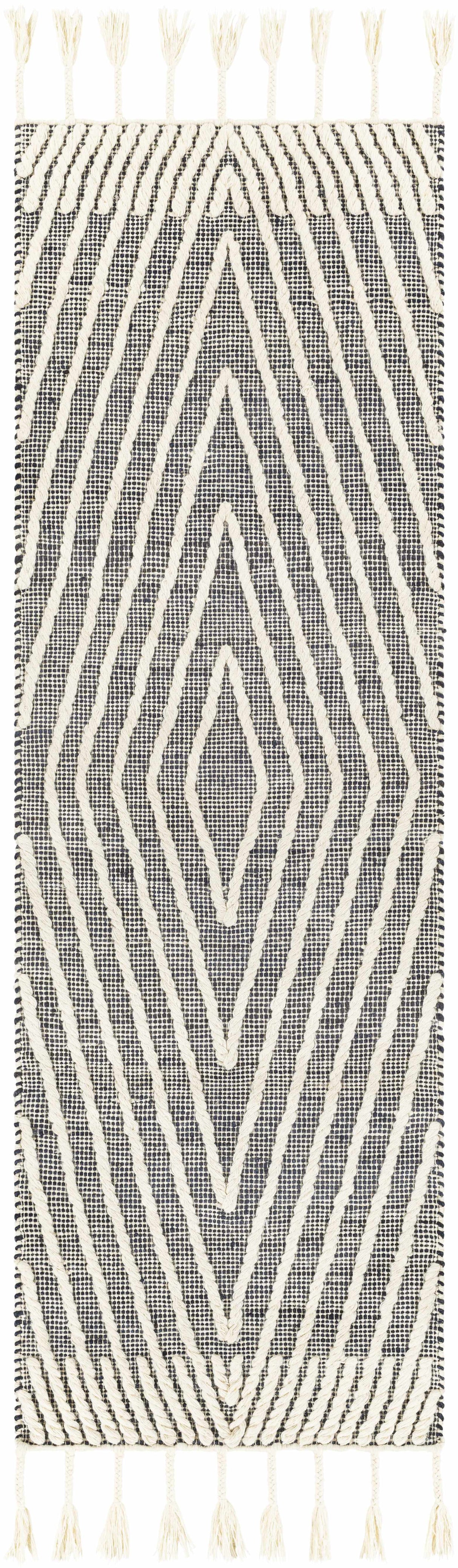 Tamayong Tasseled Jute&Wool Rug - Clearance