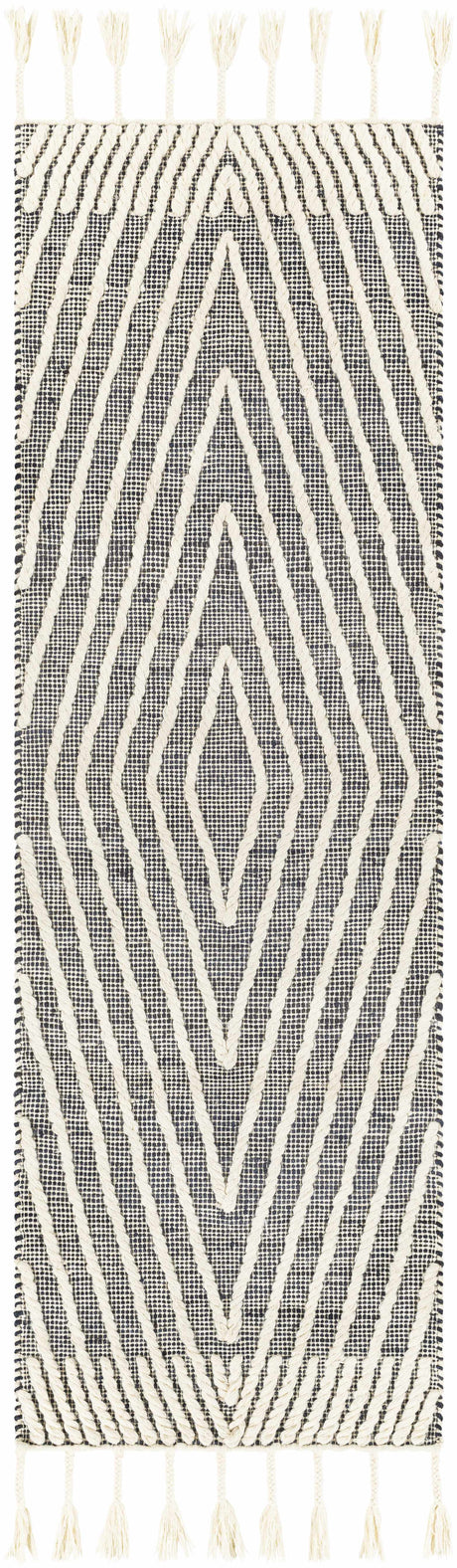 Tamayong Tasseled Jute&Wool Rug - Clearance