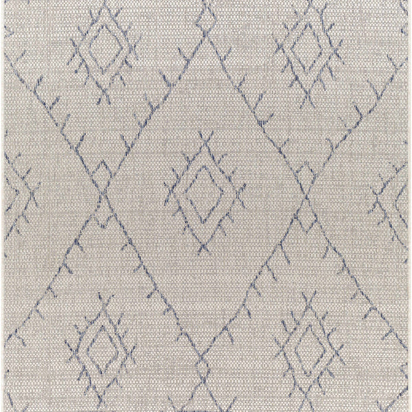 Marwood Gray&Blue Nordic Rug - Clearance