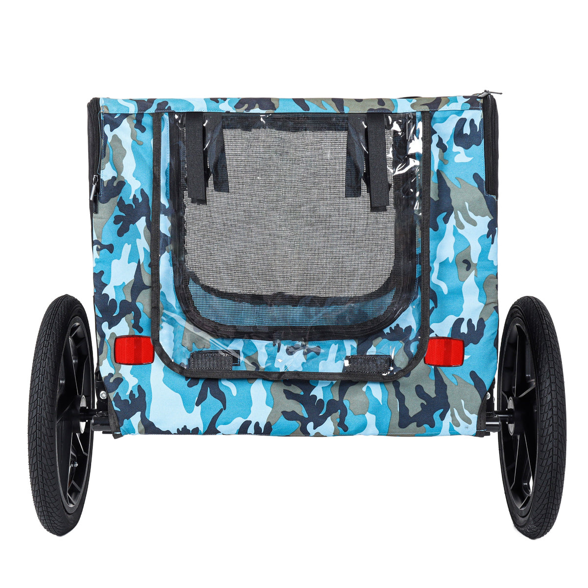 Trailer All Outdoor Heavy Duty Collapsible Pet Bike Trailer with 16-Inch Wheels - view 15